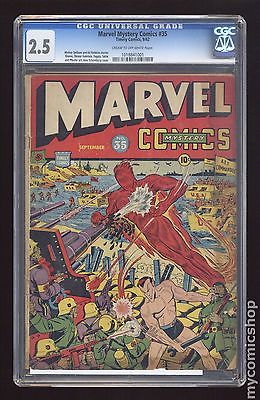Marvel Mystery Comics 1939 35 CGC 25 1018841001