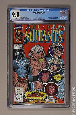 New Mutants 1983 1st Series 87 CGC 98 1445733011