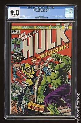 Incredible Hulk 19621999 1st Series 181 CGC 90 1445788001