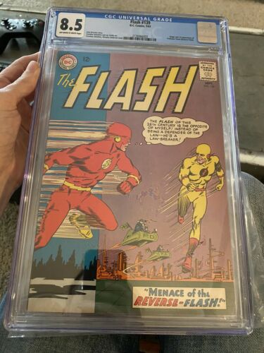 The Flash 139 Cgc 85 1963 First Professor Zoom