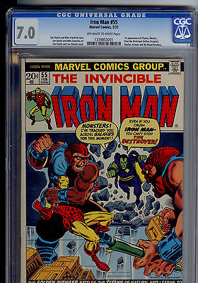 MARVEL IRON MAN55 CGC70  KEY BOOK FRESH FROM WIZARD WORLD PHILLY