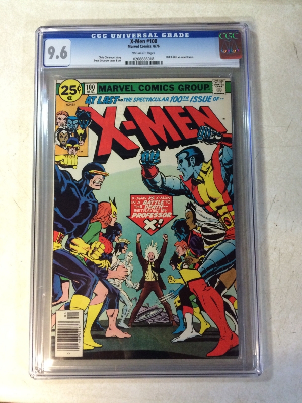 XMEN 100 CGC 96 CLAREMONT COCKRUM OLD VS NEW 1976 KEY ISSUE PHOENIX