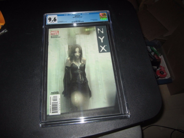 NYX 3 RARE 1ST APPEARANCE OF X23 RARE CGC 96 COMIC