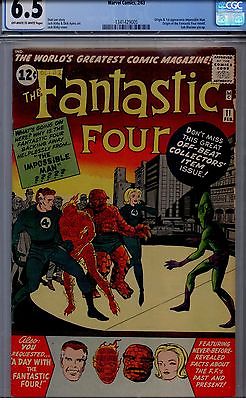 Fantastic Four  11 CGC 65  Origin1st app Impossible Man