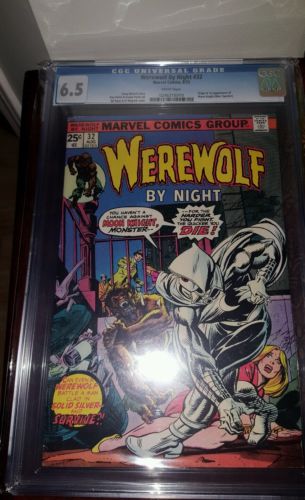 Werewolf by Night 32 Aug 1975 Marvel Cgc 65 