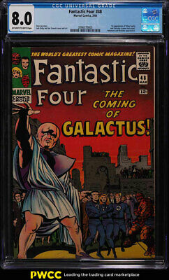 1966 Marvel Comics Fantastic Four 48 1st Appearance Silver Surfer CGC 80PWCC