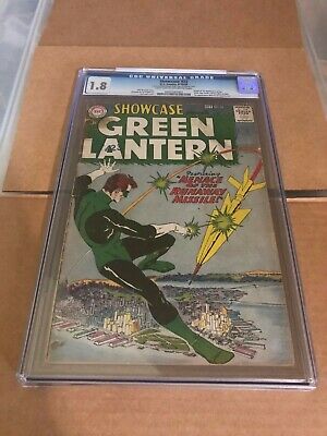 Showcase 22 CGC 18 1959 1st and origin Silver Age Green Lantern