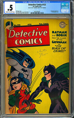 Detective Comics 122 Classic 1st Catwoman Cover Batman DC Comic 1947 CGC 5