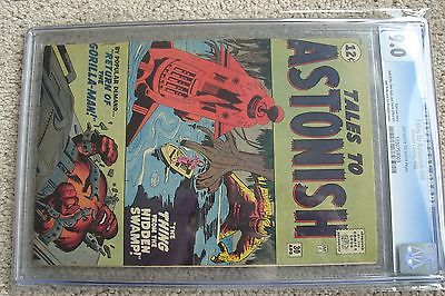 Tales to Astonish 30 CGC 90 Rare Ditko Kirby Lee