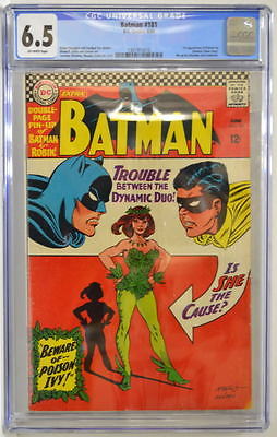 BATMAN 181 CGC 65 1st Appearance POISON IVY w Pin Up 1966 Infantino Anderson