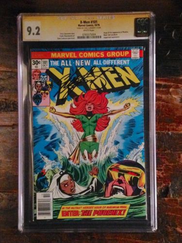 XMen 101 CGC SS 92  Origin  1st Appearance Phoenix Signed by Claremont