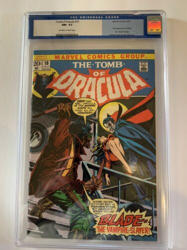 Tomb of Dracula 10 Jul 1973 Marvel CGC 92