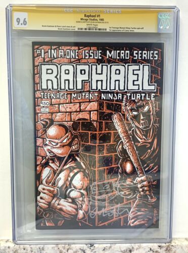 Raphael 1 CGC 96 1st Casey Signed Kevin Eastman Teenage Mutant Ninja Turtles