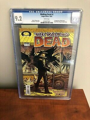 Walking Dead 2003 1 1st Print CGC 92 1st Rick Grimes Kirkman