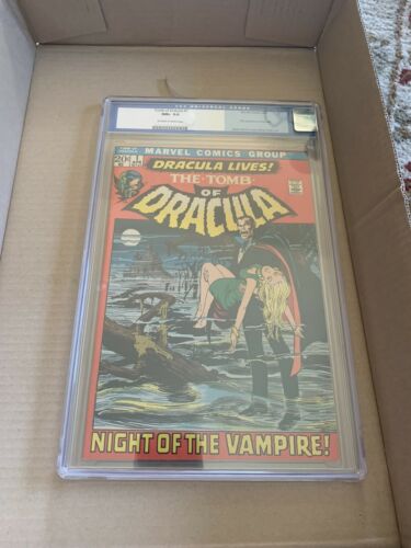 The Tomb of Dracula 1 CGC 96 Offwhite to White Pages Super Nice Copy 