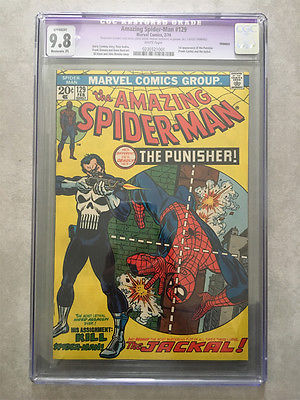 Amazing SpiderMan 129 CGC 98 1st Punisher Professionally Restored