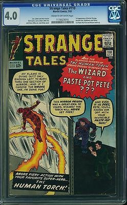 Strange Tales 110 CGC 40 CM to OW Pgs 1st appearance of Doctor Strange