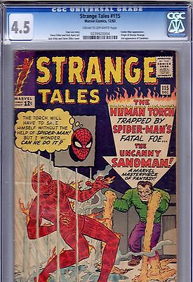 Strange Tales 115 Origin of Doctor Strange  Key Issue 1963 CGC 45