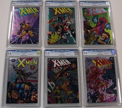 COLLECTIBLE CLASSICS XMEN 16 CGC 98 FULL SET1998 MARVELFRESH CASES