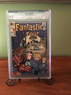 Fantastic Four  45 CGC 60 First Appearance of The Inhumans Movie Coming Soon