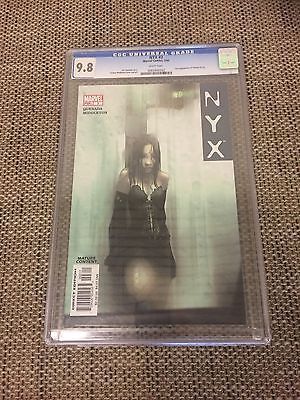 Nyx 3  CGC 98  1st Appearance of Laura Kinney New Wolverine