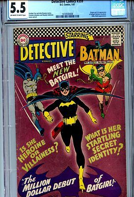 Detective Comics 359 CGC 55 1st Batgirl and Origin