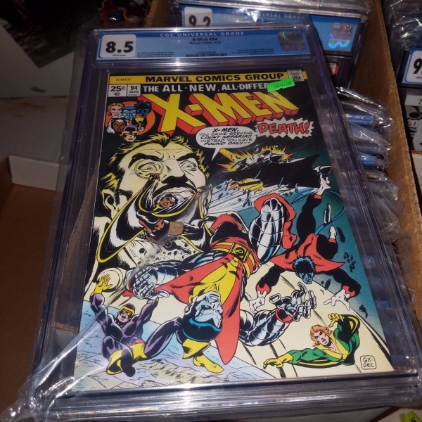 Uncanny XMen 94  New Team Begins Chris Claremont CGC Graded 85