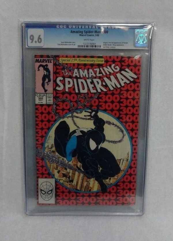 Amazing Spiderman 300 cgc 96 Origin  First Appearance of Vemon Eddie Brock