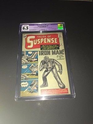 Tales Of Suspense 39  1st Appearance Of Iron Man CGC 65  Restored