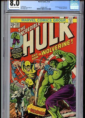 Incredible Hulk 11 CGC 80 1st  Full Wolverine