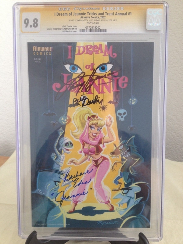 I Dream Of Jeannie Tricks and Treat Annual 1 CGC 98