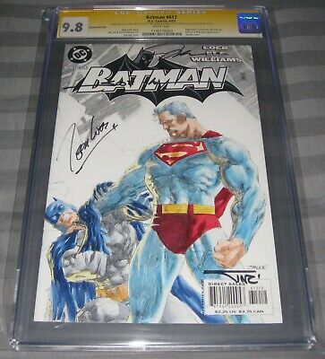 Batman 612 CGC 98 SS Signed Jim Lee Jeph Loeb Scott Williams Alex Sinclair