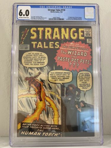 Strange Tales 110 cgc 60 1963 OWWhite Pages 1st Dr Strange NO RESERVE