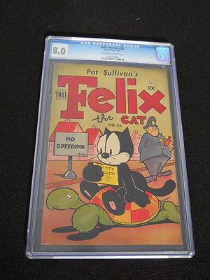 CGC GRADED 80 FELIX THE CAT 26 TOBY PRESS 1951 OTTO MESSMER only 2 graded