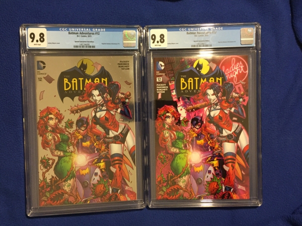 Batman Adventures 12 Variant CGC 98 Fan Expo MegaCon FOIL  COLOR QUINN