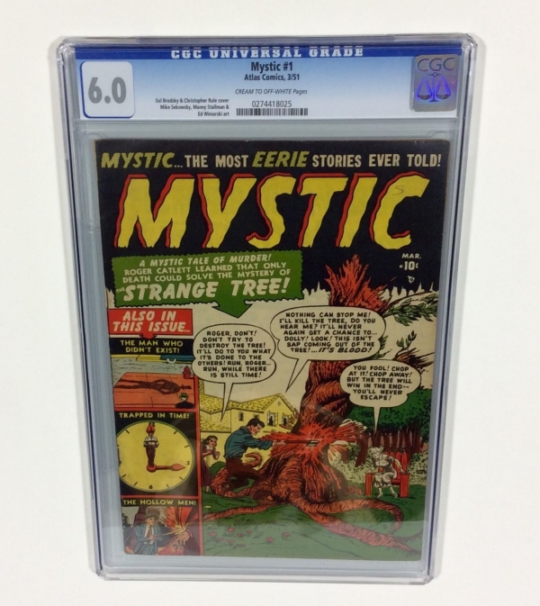 MYSTIC 1 KEY CGC 60 Rare PreCode Horror Mar1951 Atlas Comics