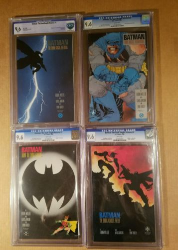 BATMAN the Dark Knight Returns Set 1st prints CGC 96