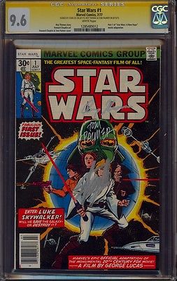 STAR WARS 1 1977 CGC 96 3X SS STAN LEE ROY THOMAS TOM PALMER MINT DARTH VADER