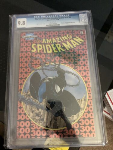 MARVEL COLLECTIBLE CLASSICS SPIDERMAN 1 CHROMIUM CGC 98 AMAZING 300 VENOM