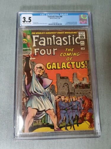 FANTASTIC FOUR 48  CGC 35 1st App Silver Surfer