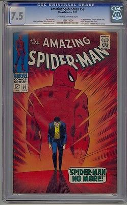 AMAZING SPIDERMAN 50 CGC 75 1ST KINGPIN DAREDEVIL NETFLIX