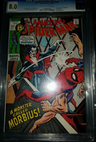 Amazing SpiderMan 101 cgc 80