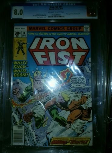 Iron Fist 14 cgc 80 Plus Powerman and Iron Fist 66 cgc 96