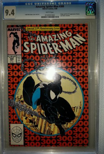 Amazing Spiderman 300 cgc 94  1st full venom appearance 