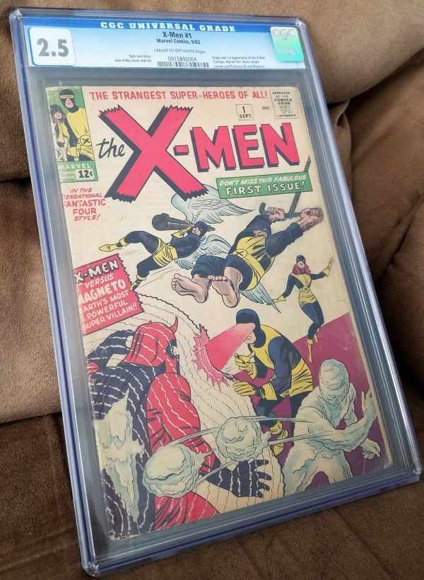 Marvel Comics The XMen 1 Rare CGC 25 Origin   First appearance NO RESERVE