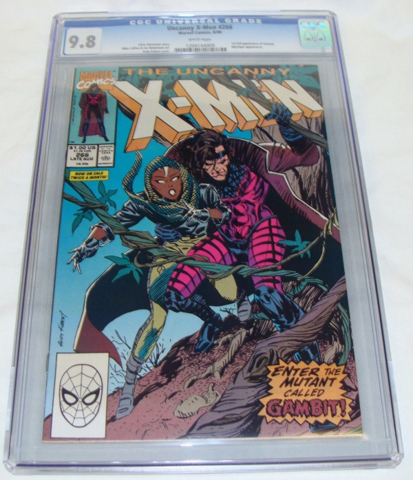 Uncanny XMen 266 CGC 98 First Full Appearance of Gambit Key Issue White Pages