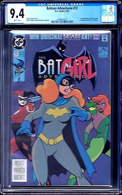 The Batman Adventures 12 CGC 94 NM 1993 DC COMICS 1ST PRINT HARLEY QUINN NR