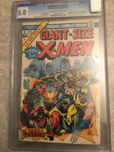 Giant Size XMen 1 CGC 50