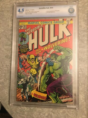 incredible hulk 181 CBCS Not Cgc 45