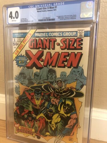 1975 Giant Size XMen 1 CGC 40